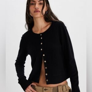 Free People Nocturnal Cashmere Cardigan